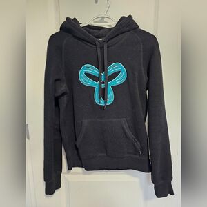 TNA Black Hoodie with Subtle Design